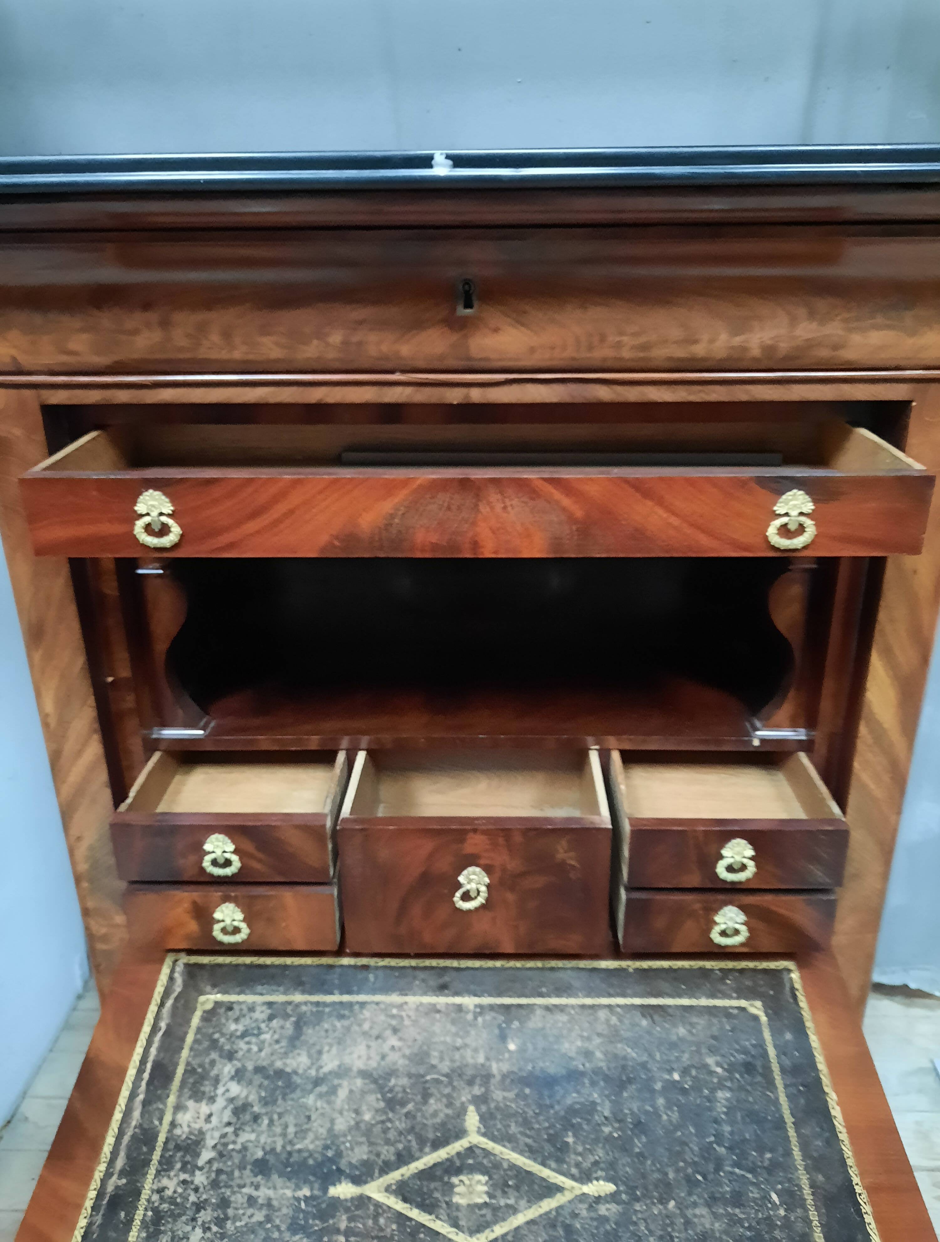 Louis Philippe mahogany secretary