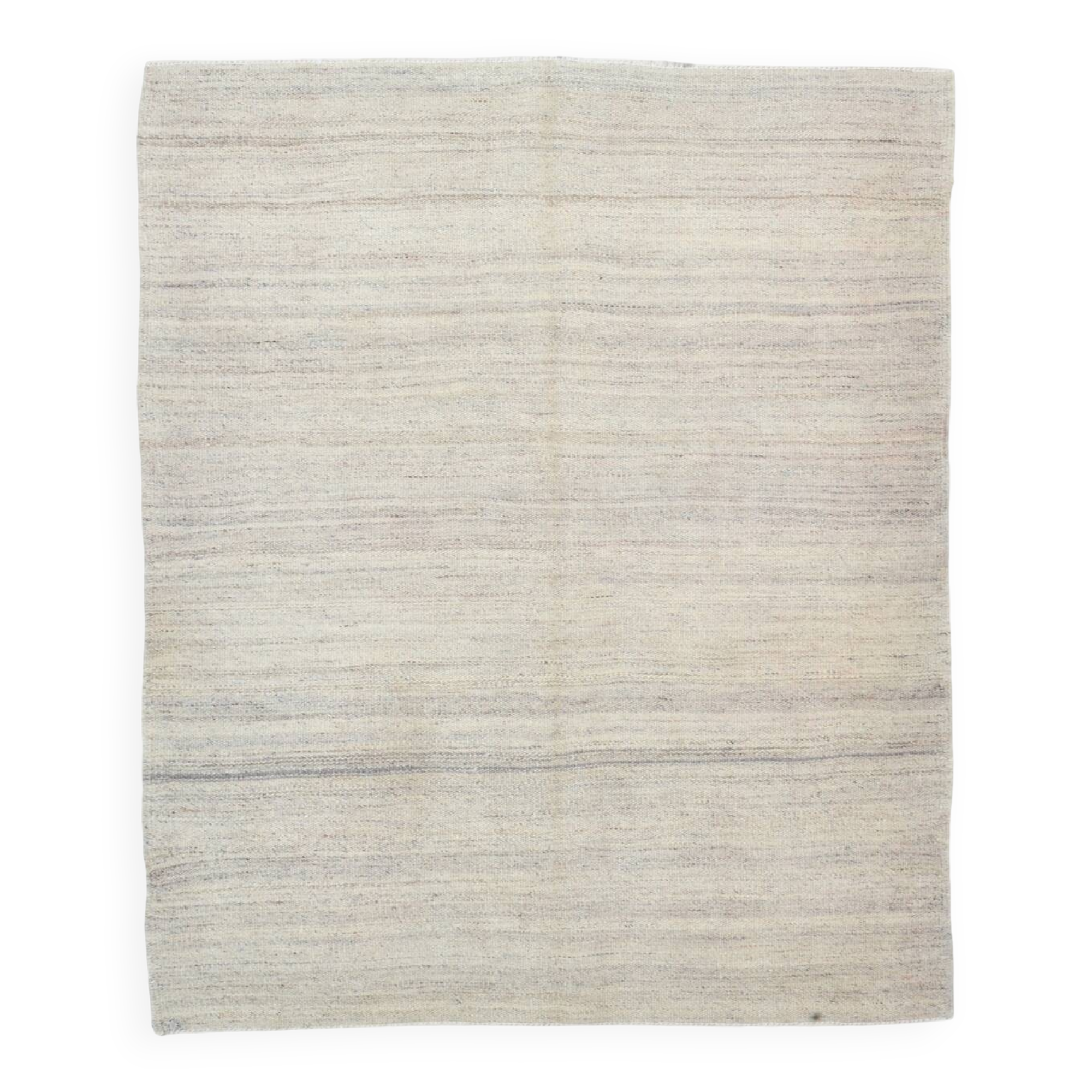 Turkish Mid Century Modern Vintage Kilim Rug, 143x172Cm