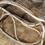 Rattan rocking chair