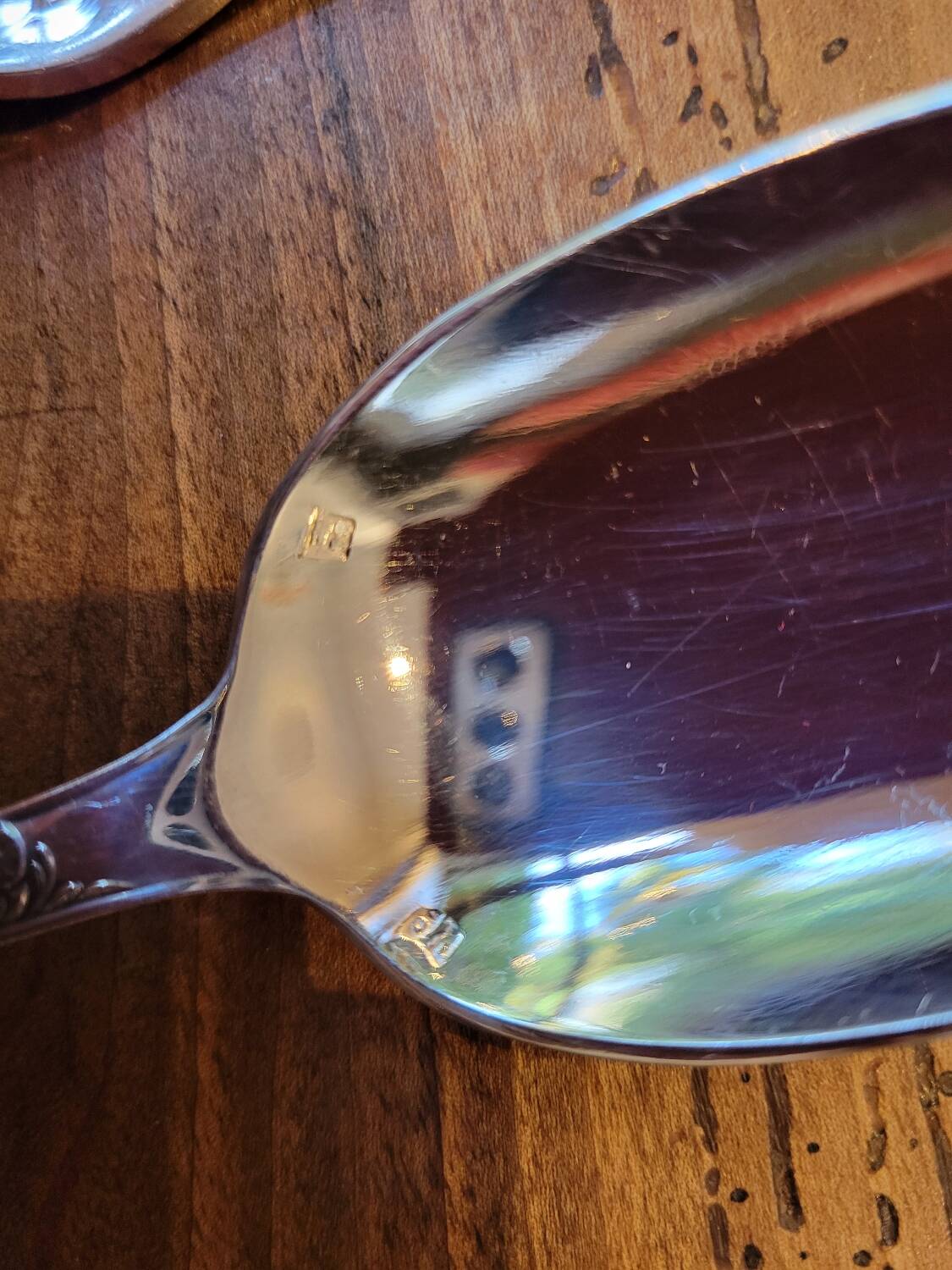 49-piece silver flatware set