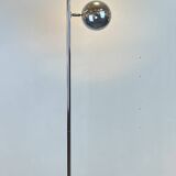 Space-Age Chrome Floor Lamp, Italy, 1970s