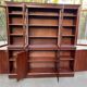 English display cabinet with 4 doors in mahogany, 1960.