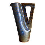 Stoneware carafe design signed