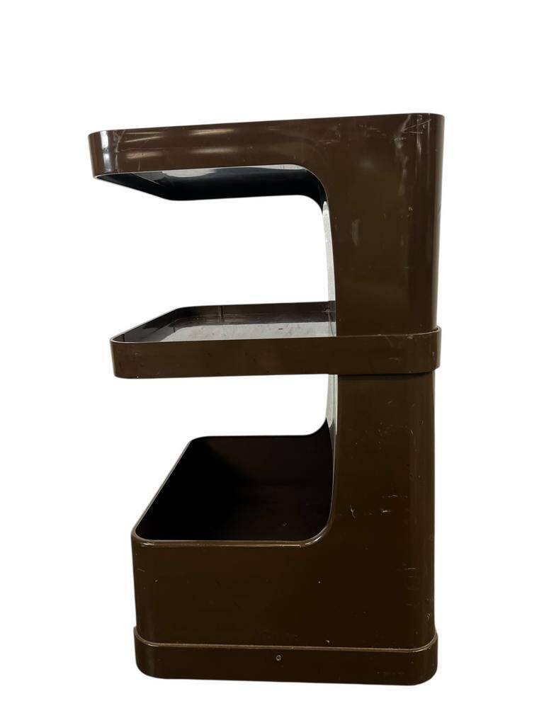 Vintage space age bar trolley side table 'Flair for Prisunic'