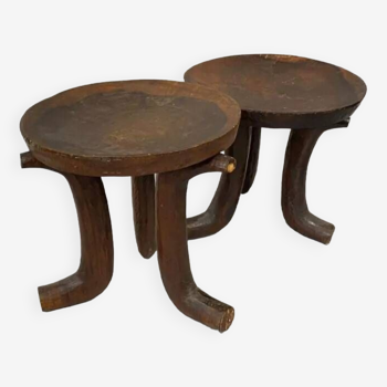 Oromo stools, Ethiopia, circa 1960