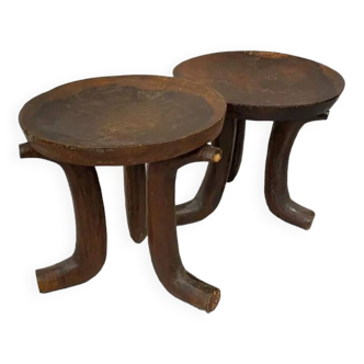 Oromo stools, Ethiopia, circa 1960