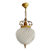 Suspension pineapple Hollywood Regency