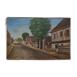 Painting Oil on canvas by Greuillot early 20th century