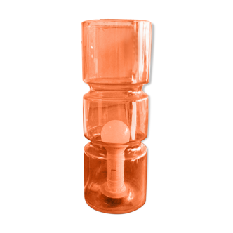 Lampe à poser orange