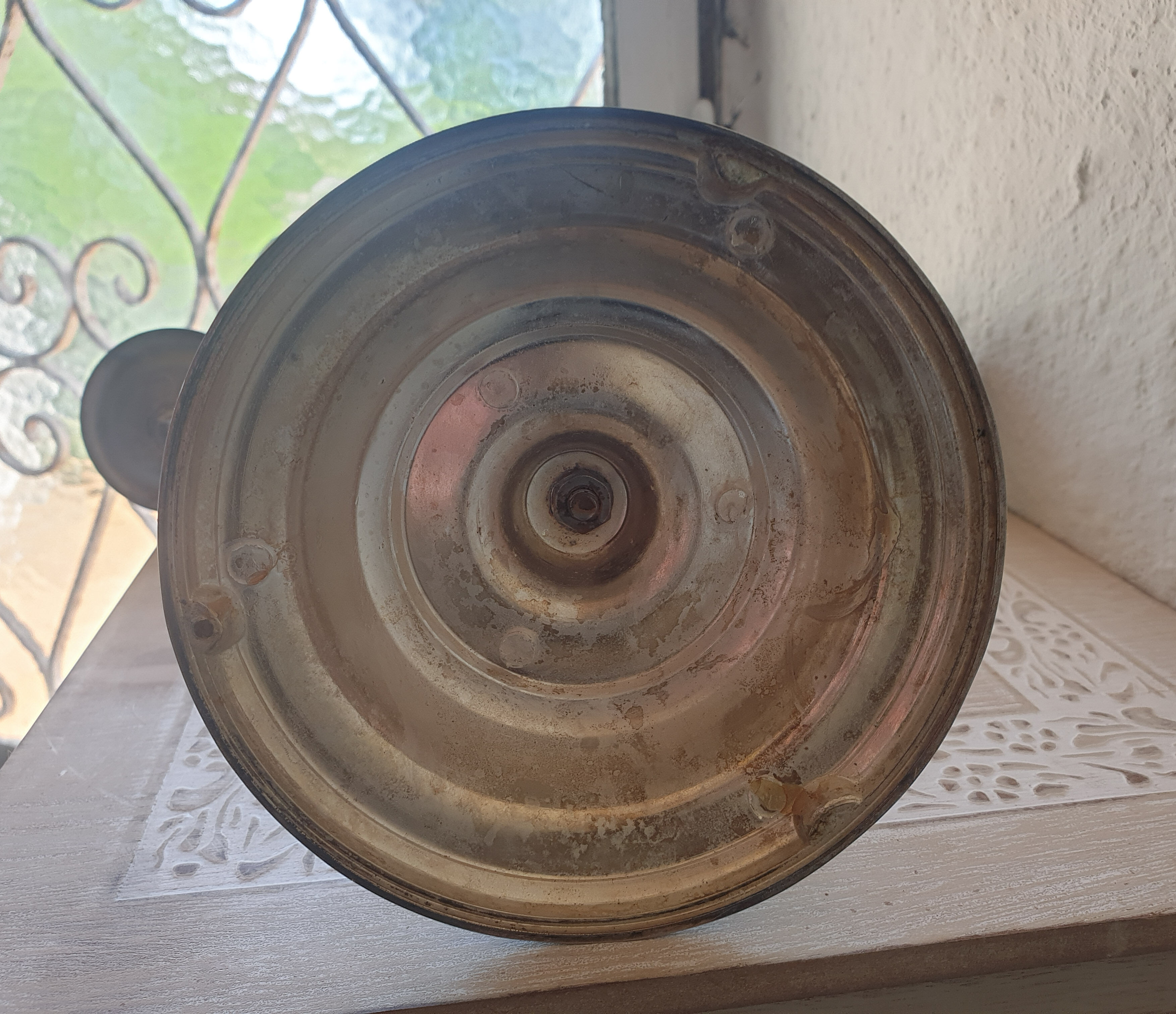 Large and beautiful old chandelier