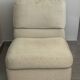 Wool fabric armchair