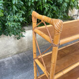 Vintage rattan standing