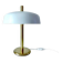 Large Vintage Space Age Desk Lamp, Brass
