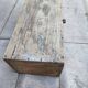 Trunk chest in raw wood