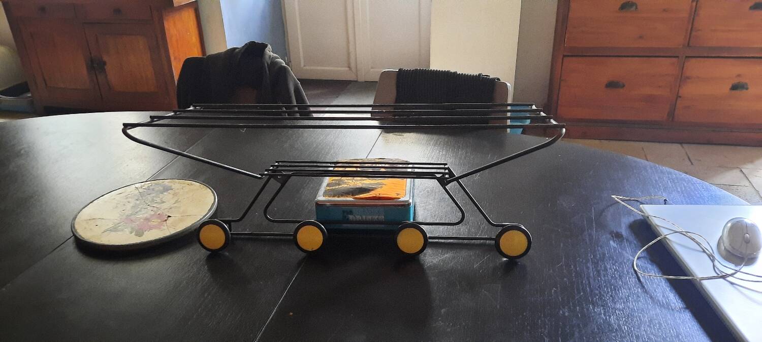 Wall-mounted coat rack, 1960s