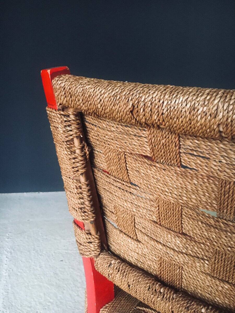 Mediterranean Armchairs, France, 1950s, Set of 2