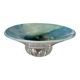 Blown glass art bowl signed by Georges Castellino