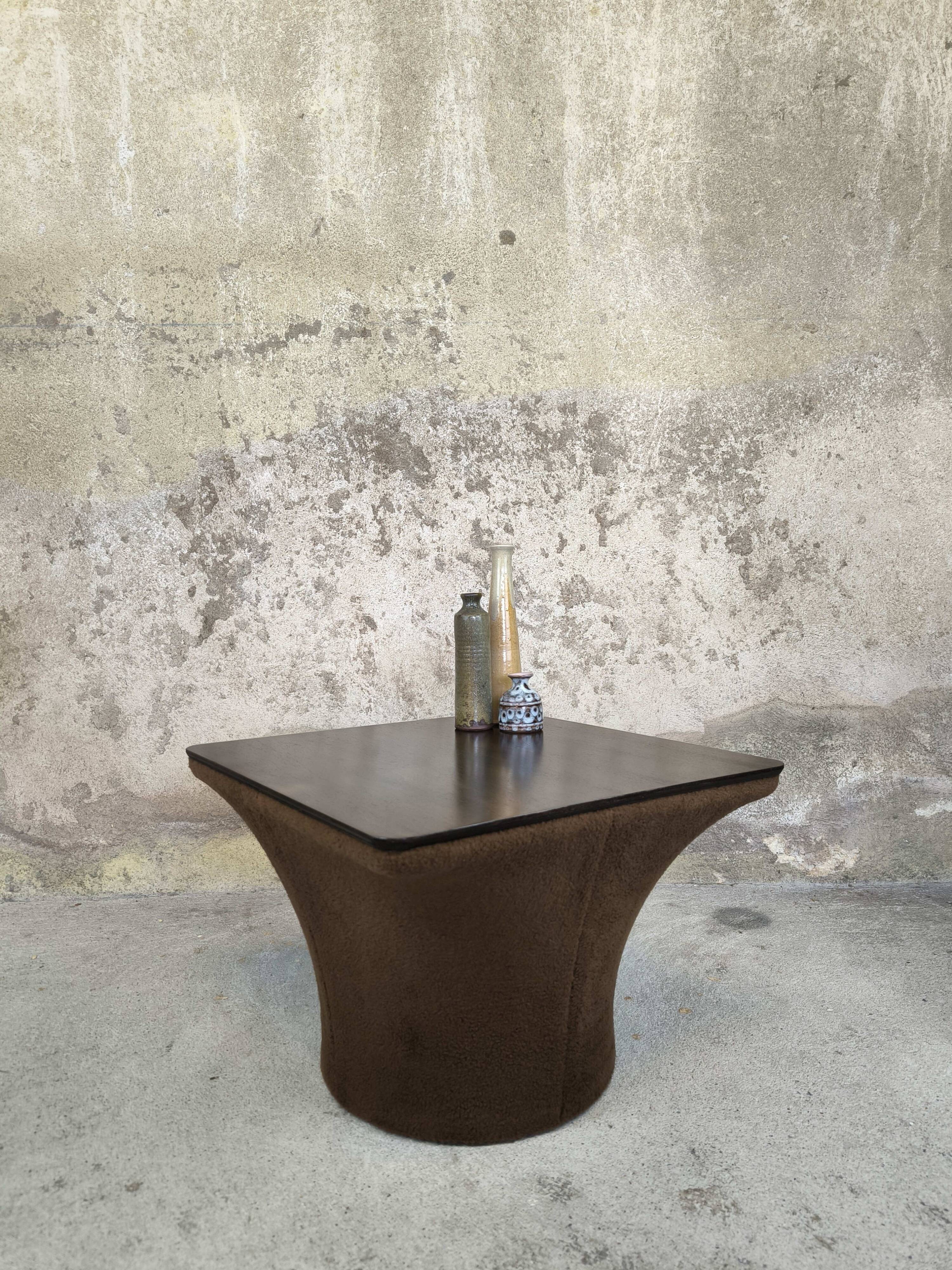 Vintage bedside table by Bernard Brunier.