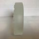 Frosted glass ashtray tray