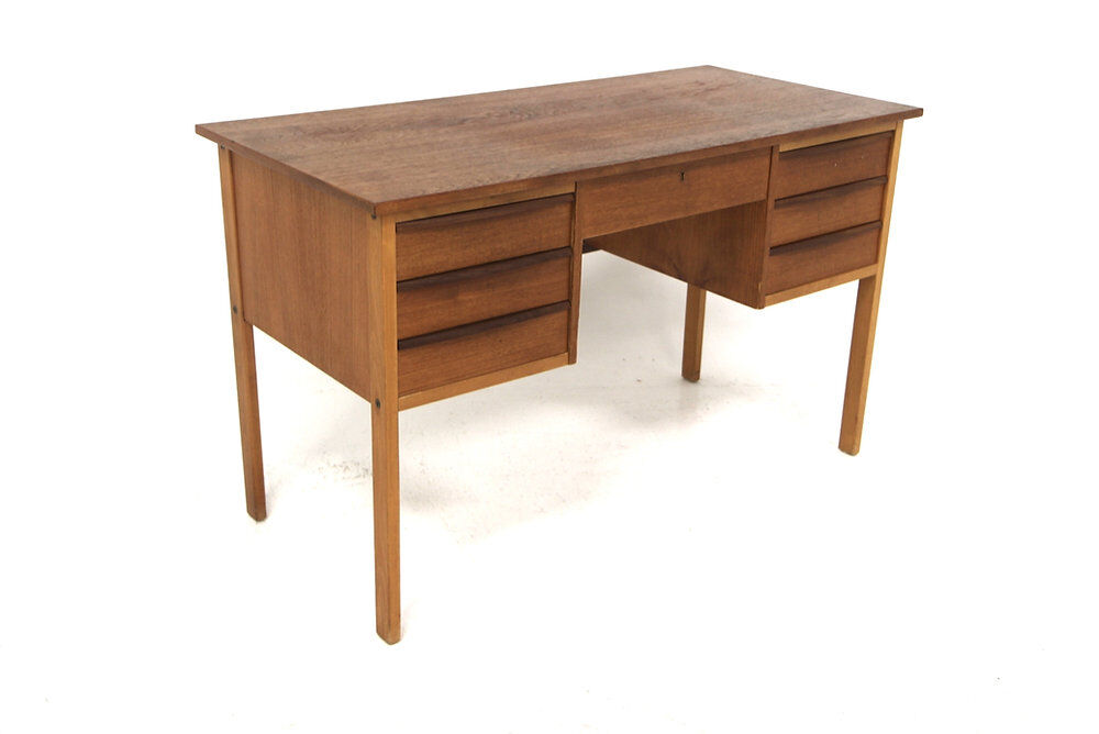 Scandinavian teak desk, Sweden, 1960