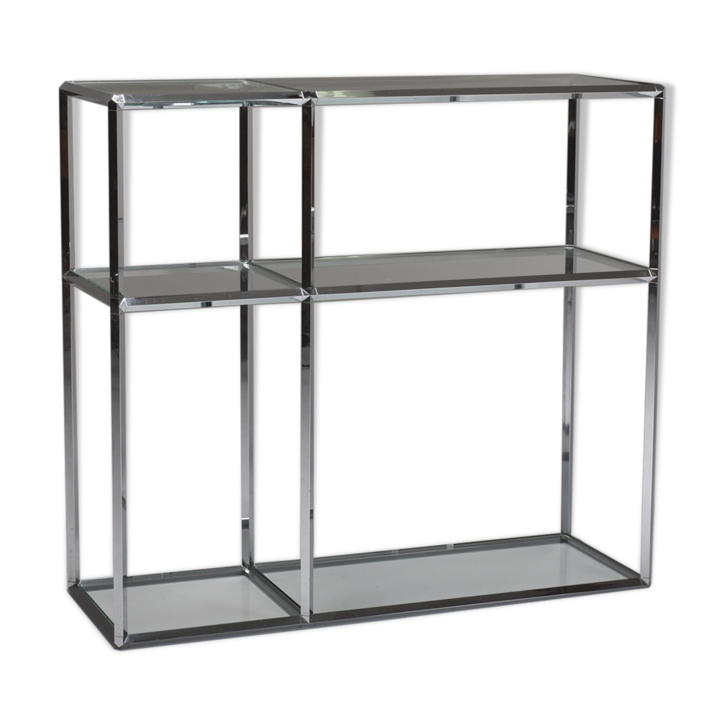 Vintage chrome shelf