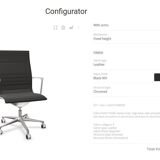 Una Chair Management 718 leather