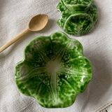 Small pot of cabbage leaf slip