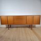 Teak sideboard with drawers and hinged doors – Scandinavian mid-century modern design, 1960s