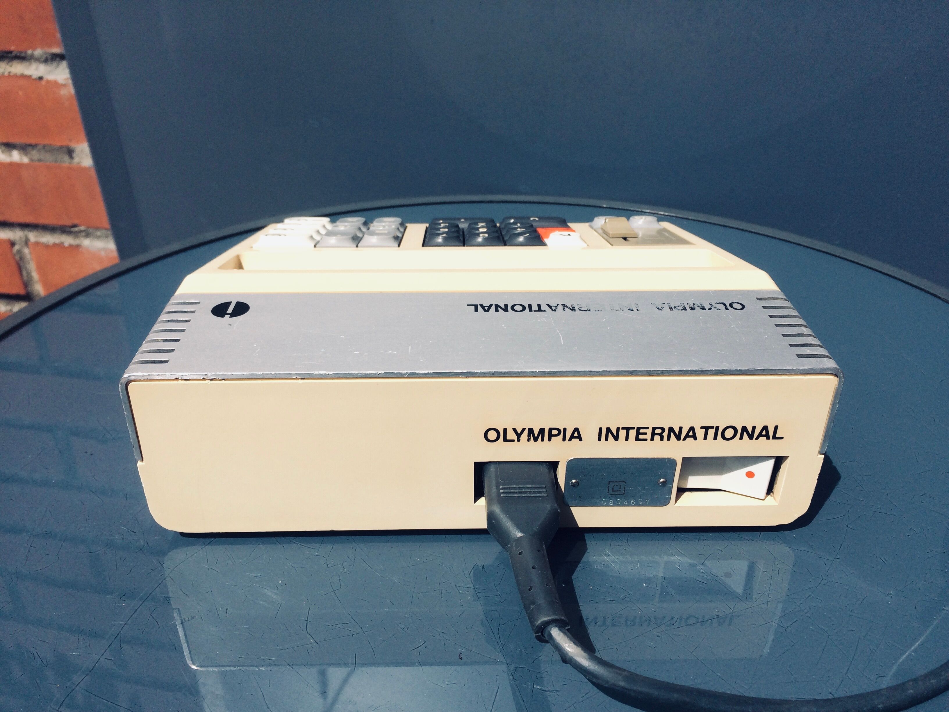 Vintage Olympia CD 401 calculator