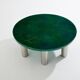 Marie-Claude De Fouquières coffee table fractal resin 1970