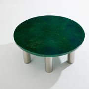 Marie-Claude De Fouquières coffee table fractal resin 1970