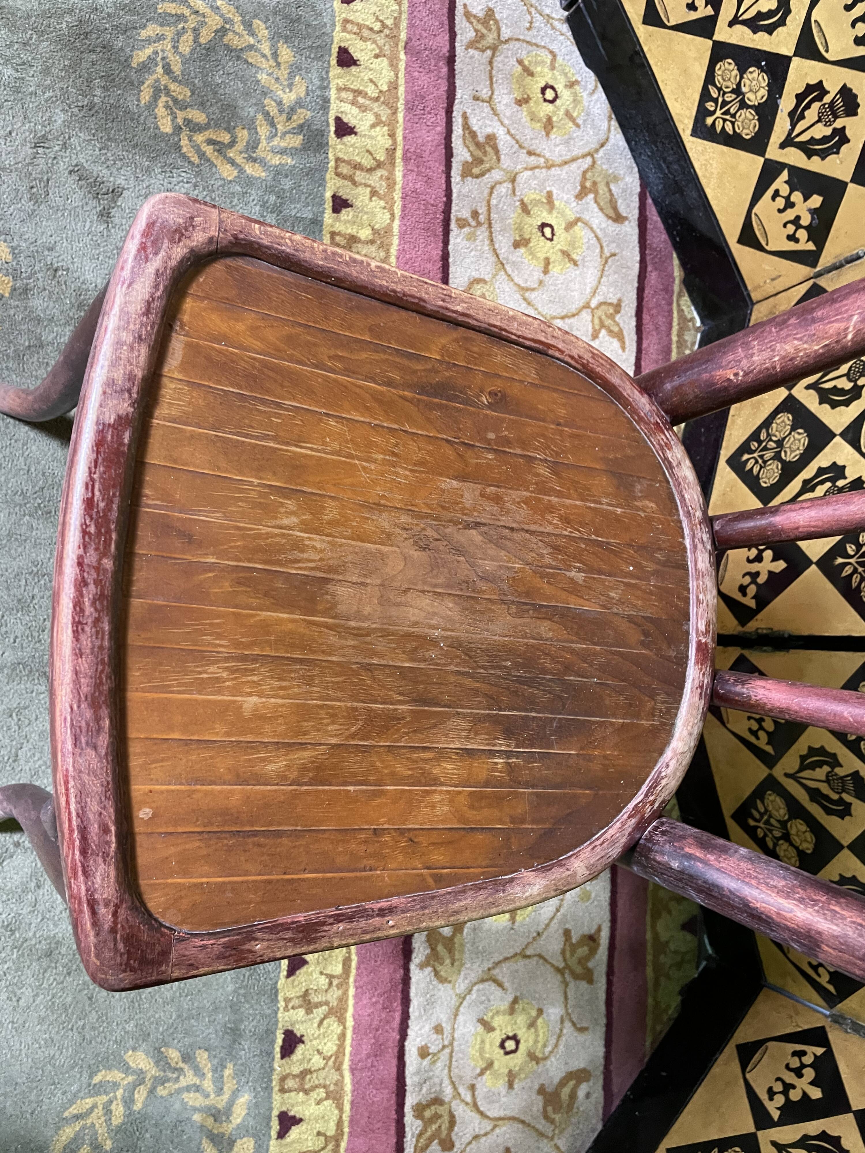 Suite of 6 chairs bistro baumann