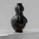 Vase Piscis couture noir
