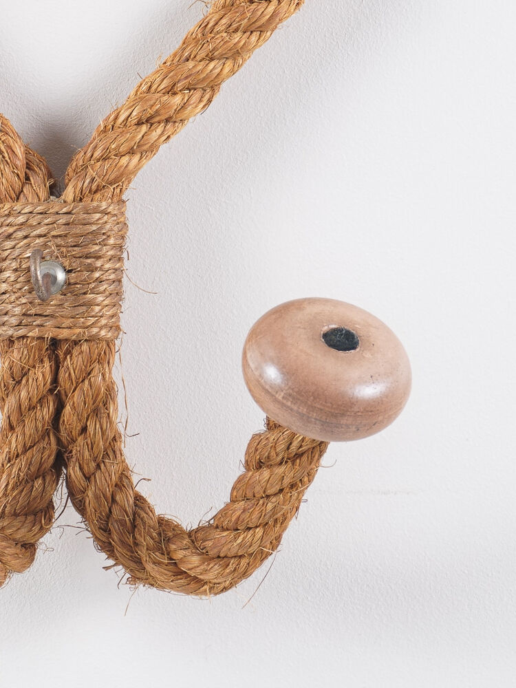 Audoux & Minet coat rack in rope