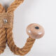 Audoux & Minet coat rack in rope