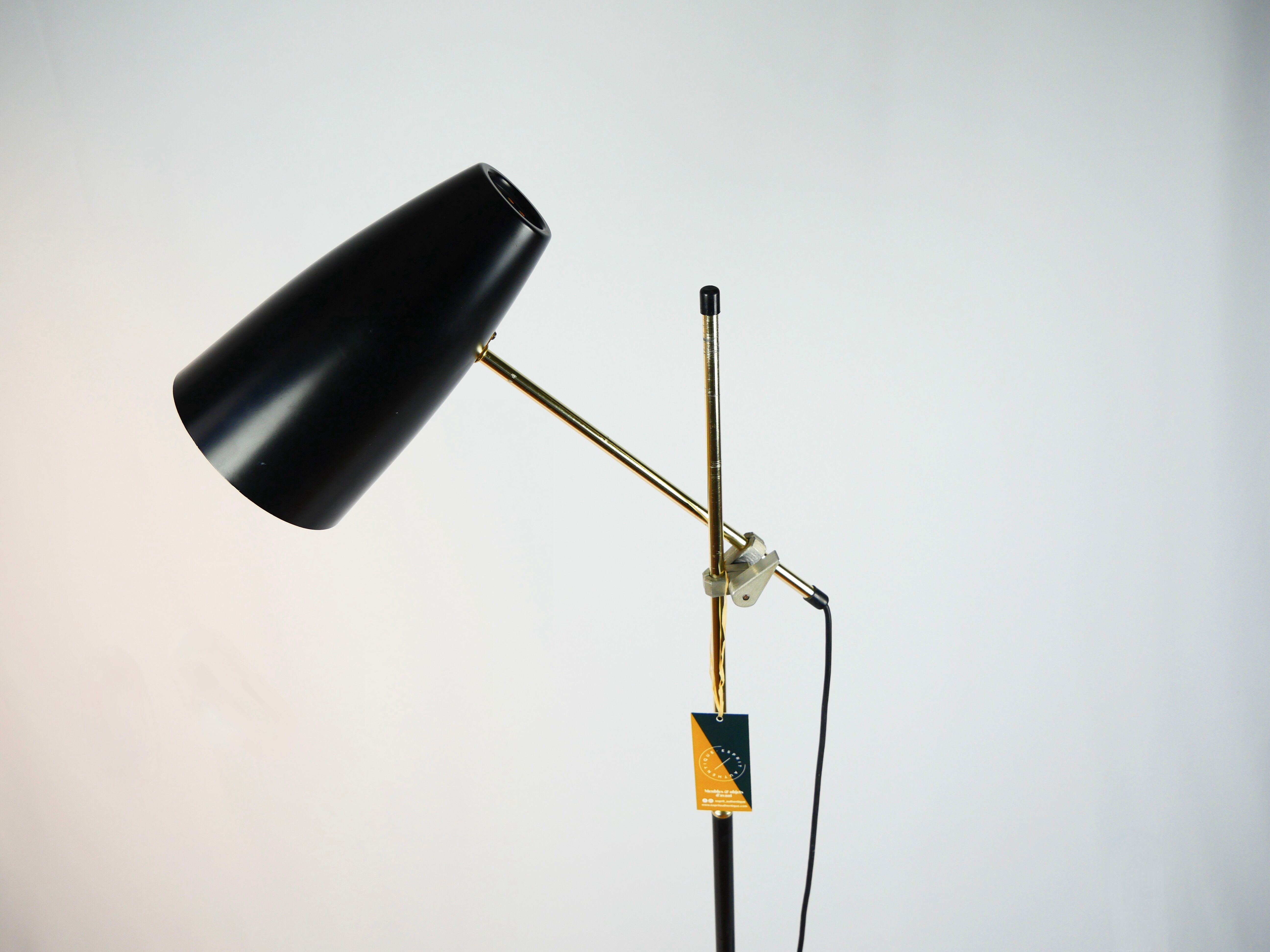 Articulated floor lamp year 70s