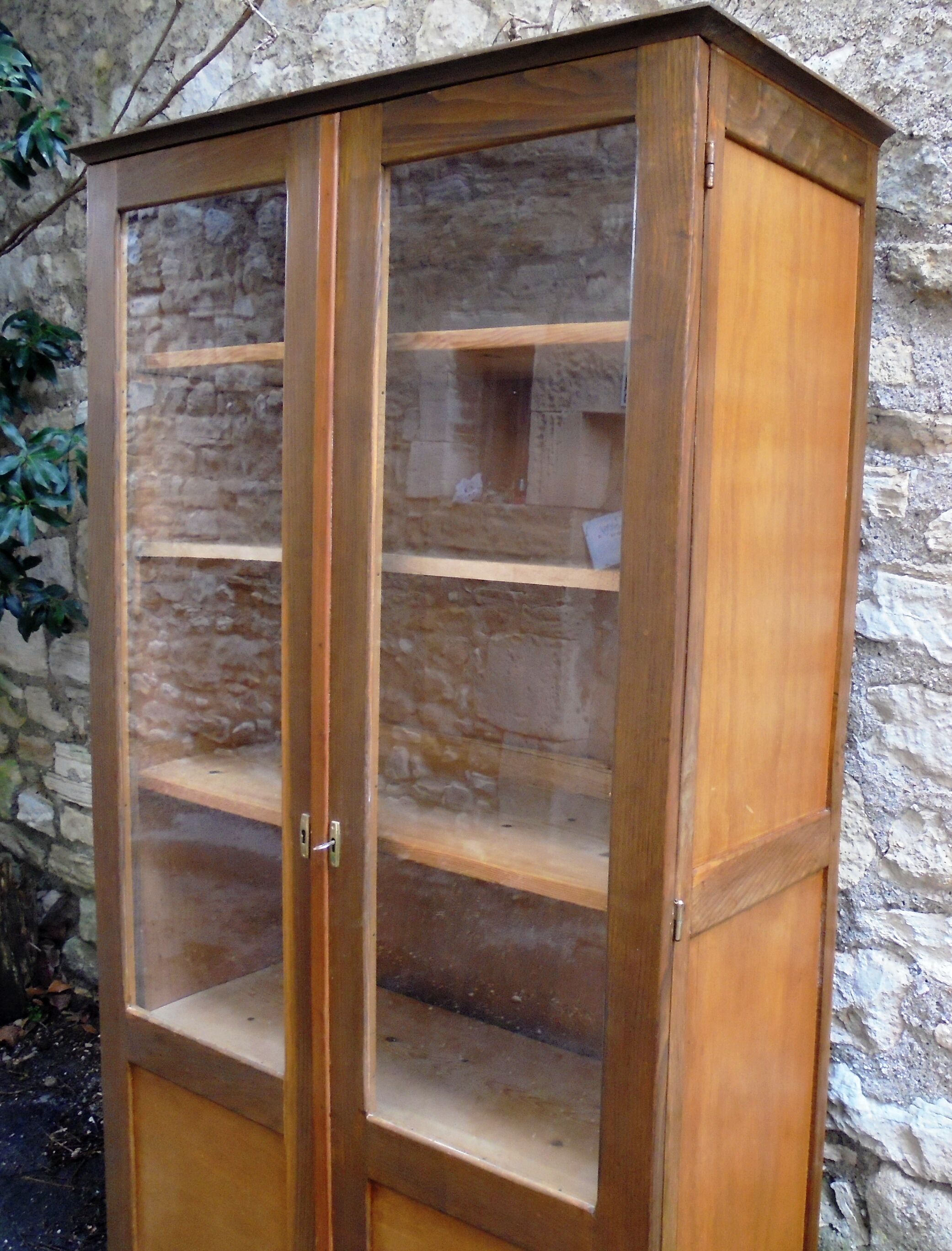 Vintage wood library