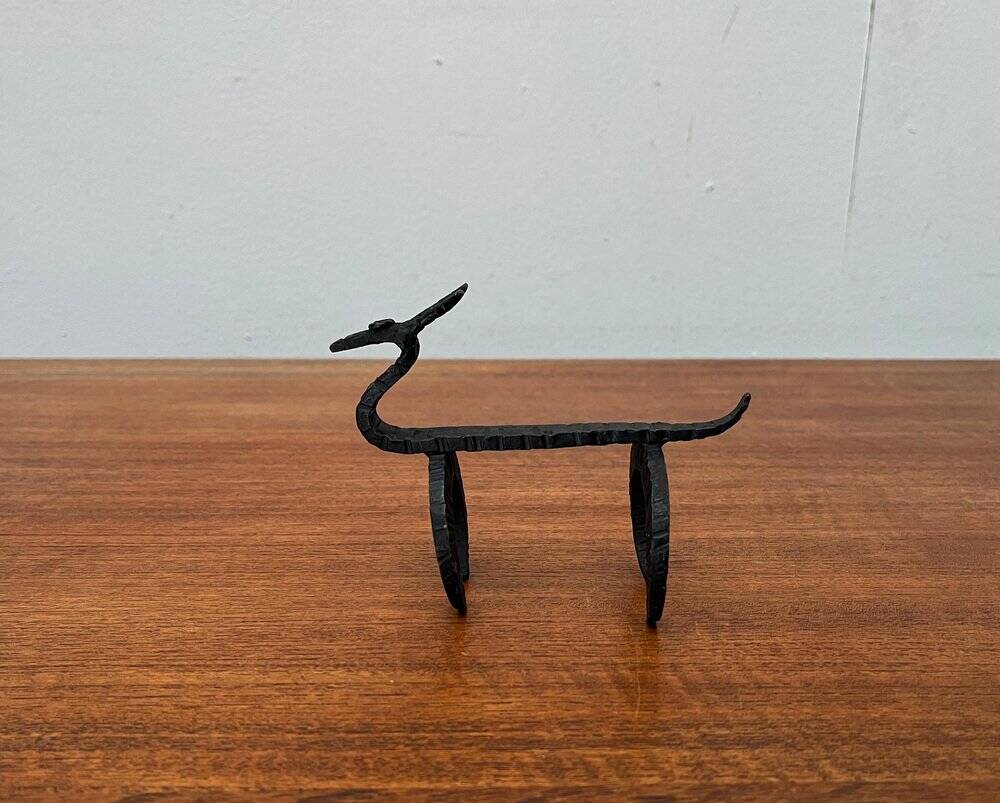 Animal sculpture, 1960s, wrought iron