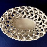 Basket or cup in langeais earthenware basketwork