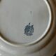 Round ironstone dish