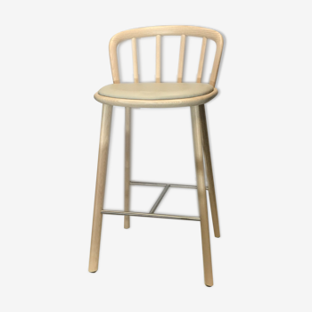 Tabouret Nym frêne massif HA 650  - Pedrali