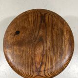 Solid oak stool 1960’s