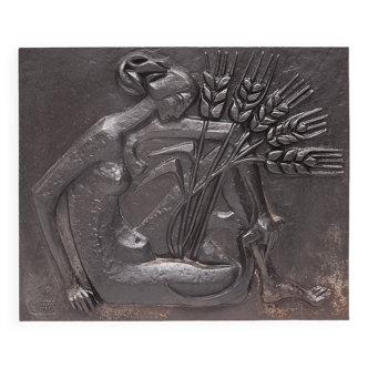 Plaque de cheminée Quellier