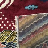 Large Chinese carpet Ningxia twentieth century  148x490cm