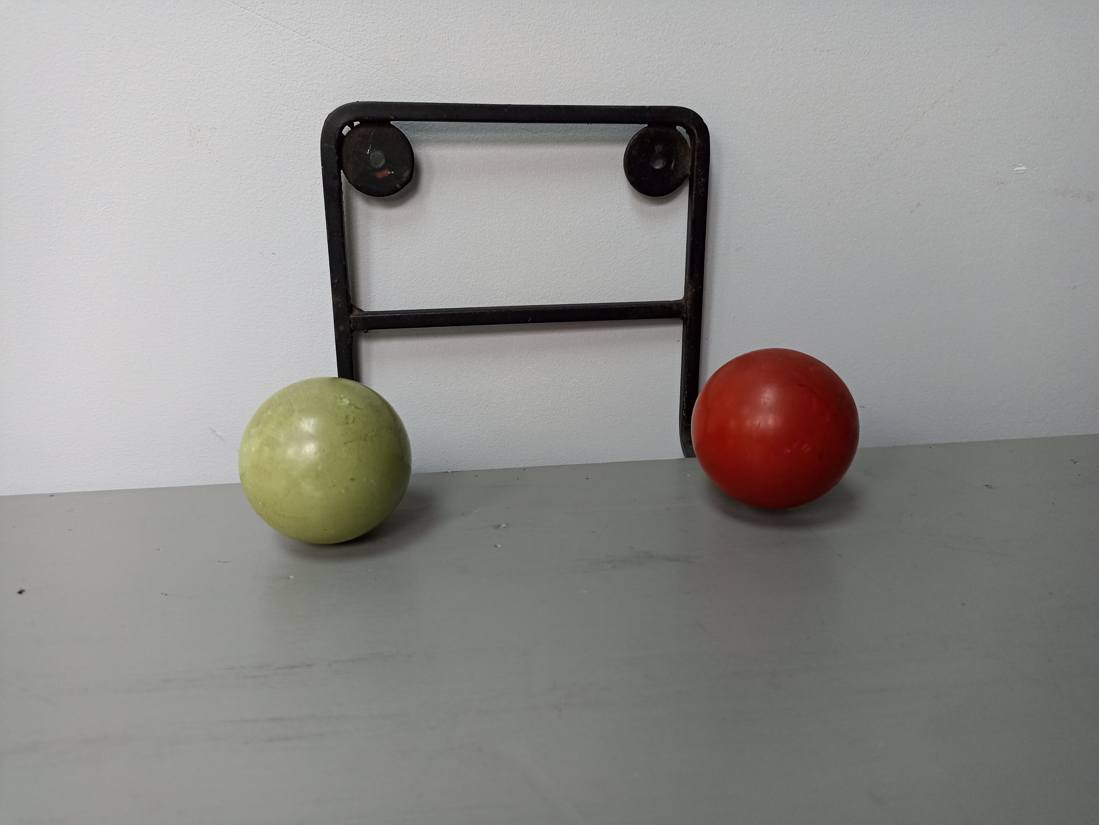 Vintage wall coat rack