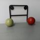 Vintage wall coat rack