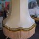 2 bedside lamps in white alabaster with lampshades.