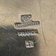 Christofle silver metal carafe tray