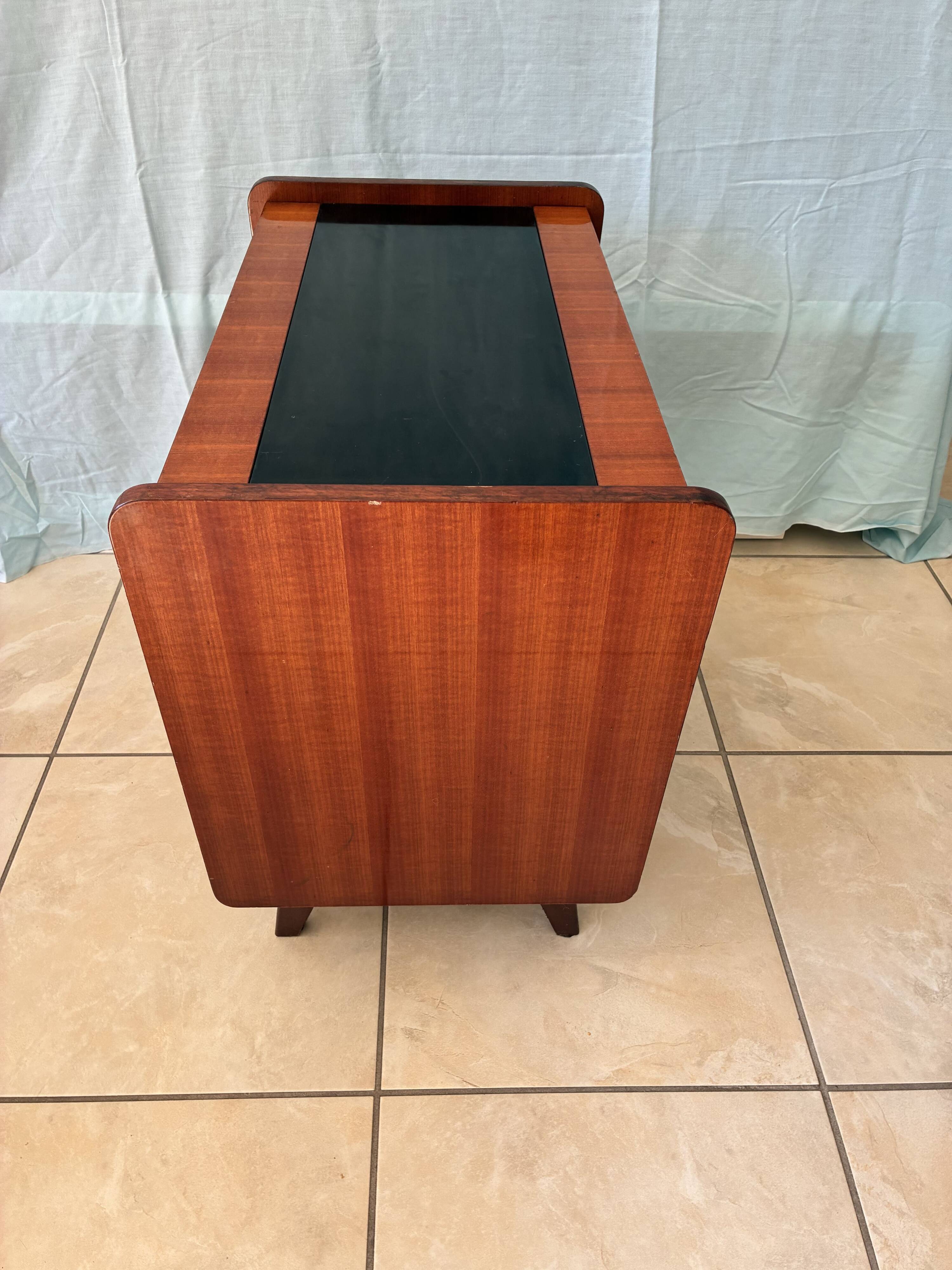 Vintage mahogany bar