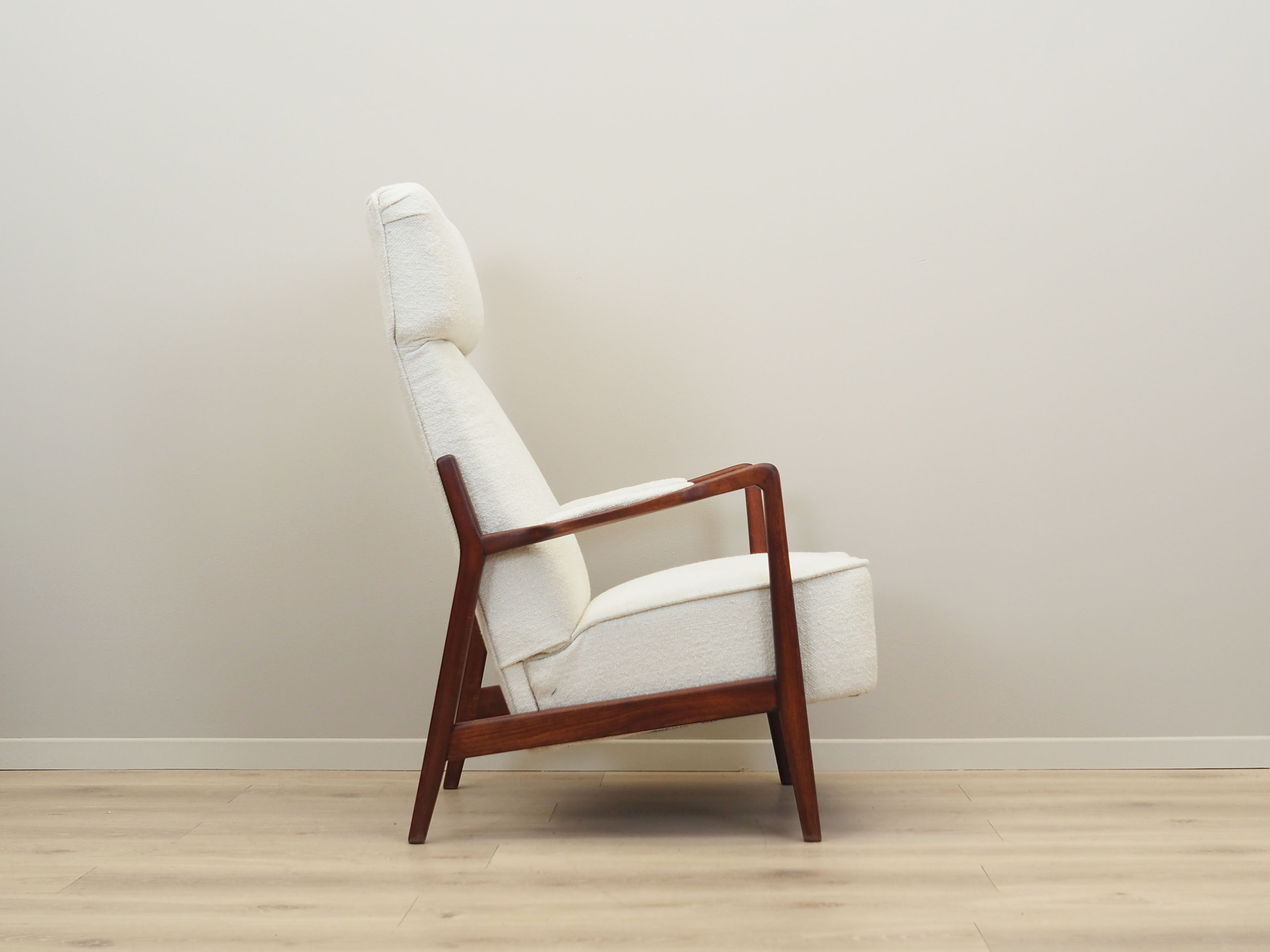 Beech armchair, Scandinavian design, 1960s, designer Folke Ohlsson, manufacturer DUX